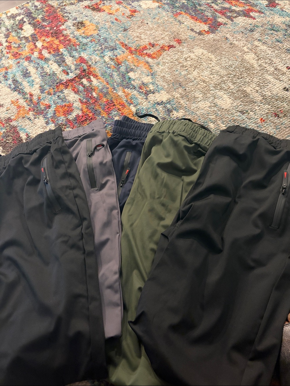 5Pack  Active Jogger Pants(New) sz L